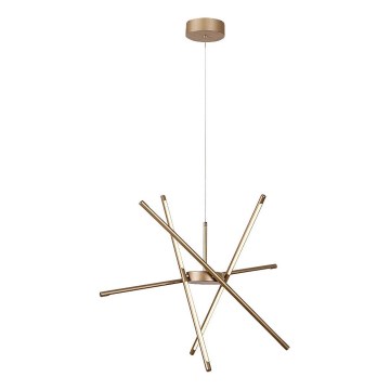 Rabalux - Lámpara LED colgante LED/40W/230V 3000K dorado