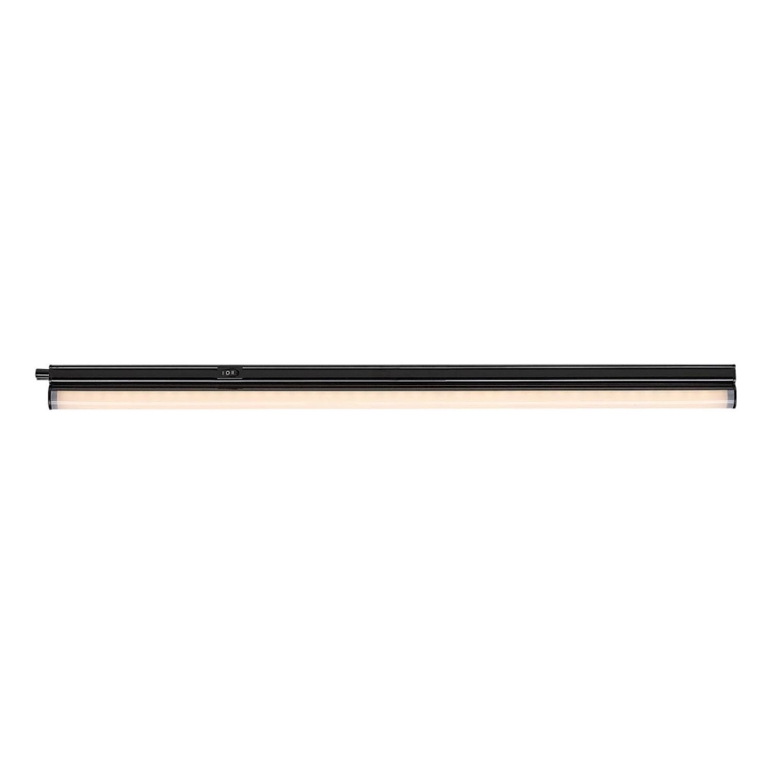Rabalux - Lámpara LED para bajo mueble de cocina LED/8W/230V 3000/4000K negro