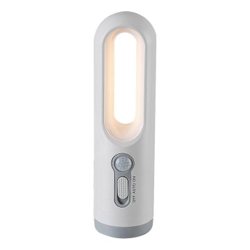 Rabalux - Lámpara recargable portátil LED con sensor LED/0,8W/3,7V 3000/7000K