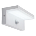 Rabalux - LED Aplique para exterior con sensor LED/9W/230V 2700/4000/6500K IP54 blanco