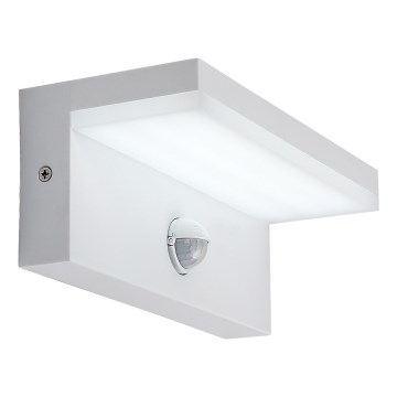 Rabalux - LED Aplique para exterior con sensor LED/9W/230V 2700/4000/6500K IP54 blanco