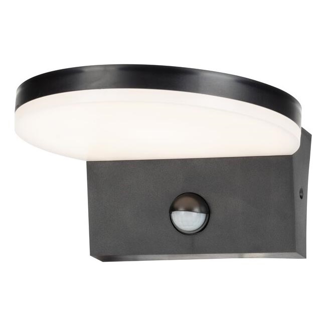 Rabalux - LED Aplique para exterior con sensor LED/9W/230V 2700/4000/6500K IP54 negro