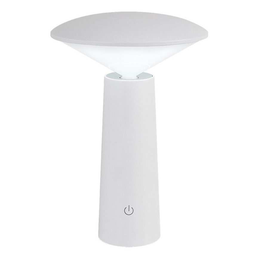 Rabalux - LED Lámpara de mesa táctil recargable y regulable POLPERRO LED/3W/3,7V 1200mAh blanco