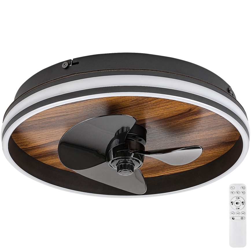 Rabalux - LED Plafón regulable con ventilador LED/30W/230V 3000-6500K + control remoto