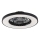 Rabalux - LED Plafón regulable con ventilador LED/72W/230V 3000-6500K + control remoto
