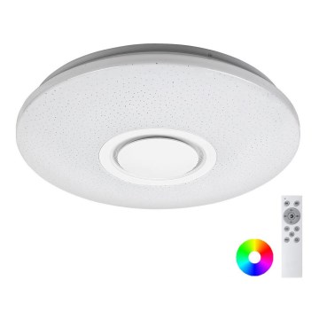 Rabalux - LED RGB Plafón regulable con altavoz LED/24W/230V Wi-Fi Tuya + control remoto