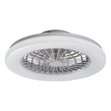 Rabalux - LED RGB Plafón regulable con ventilador LED/48W/230V 3000-6500K + control remoto