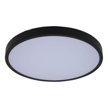 Rabalux - LED RGB Plafón regulable para el baño LED/36W/230V 3000-6000K Wi-Fi Tuya IP44 diá. 42 cm negro + control remoto