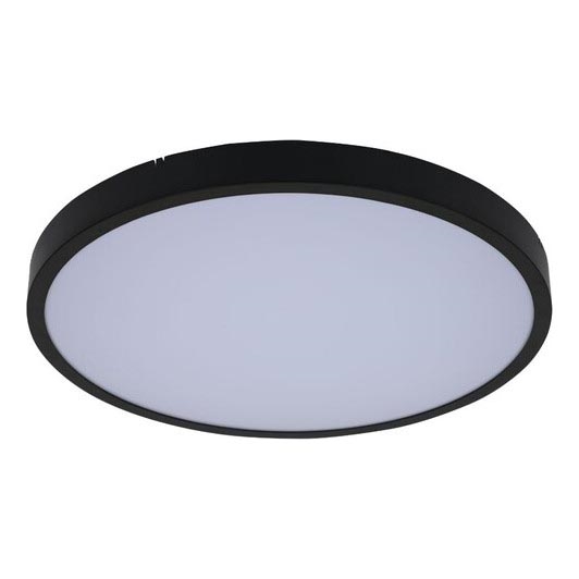 Rabalux - LED RGB Plafón regulable para el baño LED/36W/230V 3000-6000K Wi-Fi Tuya IP44 diá. 42 cm negro + control remoto