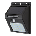 Rabalux - Luminaria de pared LED Solar con sensor IP44