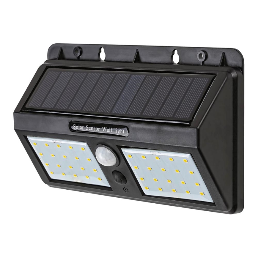 Rabalux - Luminaria de pared LED Solar con sensor IP44