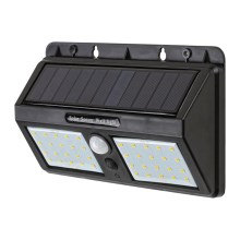 Rabalux - Luminaria de pared LED Solar con sensor IP65