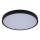 Rabalux - Luz de techo LED regulable para baño LED/24W/230V 3000-6000K IP44 diá. 35,5 cm negro + control remoto