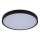 Rabalux - Luz de techo LED regulable para baño LED/36W/230V 3000-6000K IP44 diá. 42 cm negro + control remoto