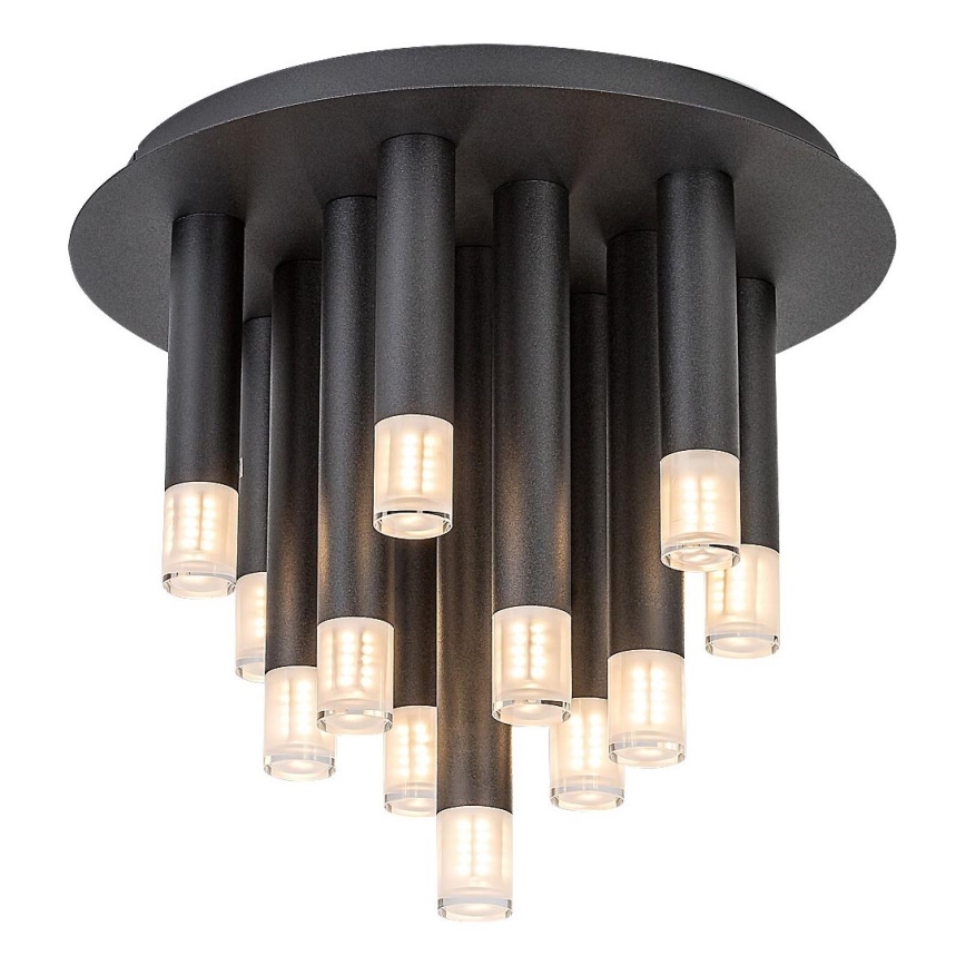 Rabalux - Plafón 13xG9/5W/230V negro