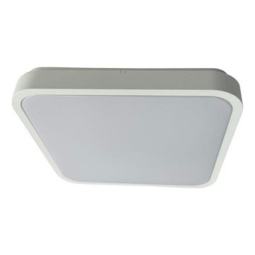 Rabalux - Plafón de baño LED regulable LED/36W/230V 3000-6000K IP44 42x42 cm blanco + mando a distancia