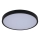 Rabalux - Plafón LED de baño LED/12W/230V 3000/4000/6000K IP44 diá. 25,5 cm negro