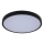 Rabalux - Plafón LED de baño LED/18W/230V 3000/4000/6000K IP44 diá. 30,5 cm negro