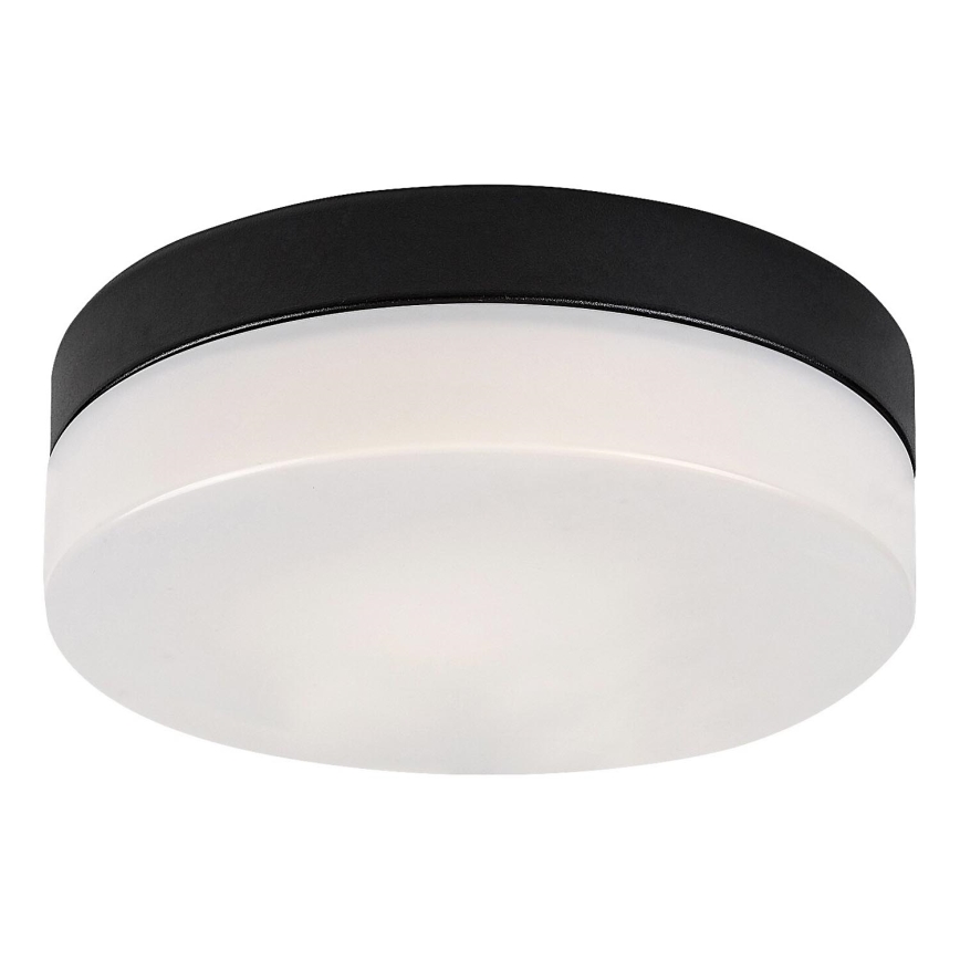 Rabalux - Plafón LED de baño LED/18W/230V IP44 4000K diá. 28 cm negro