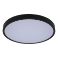 Rabalux - Plafón LED de baño LED/24W/230V 3000/4000/6000K IP44 diá. 35,5 cm negro