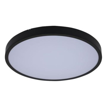 Rabalux - Plafón LED de baño LED/24W/230V 3000/4000/6000K IP44 diá. 35,5 cm negro