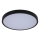 Rabalux - Plafón LED de baño LED/24W/230V 3000/4000/6000K IP44 diá. 35,5 cm negro