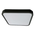 Rabalux - Plafón LED de baño LED/36W/230V 3000/4000/6000K IP44 42x42 cm negro