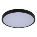 Rabalux - Plafón LED de baño LED/36W/230V 3000/4000/6000K IP44 diá. 42 cm negro