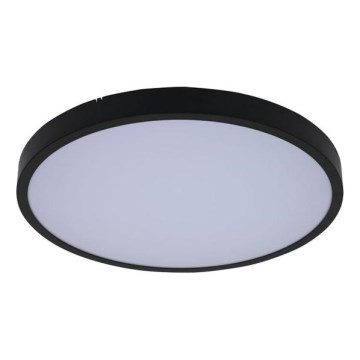 Rabalux - Plafón LED de baño LED/36W/230V 3000/4000/6000K IP44 diá. 42 cm negro