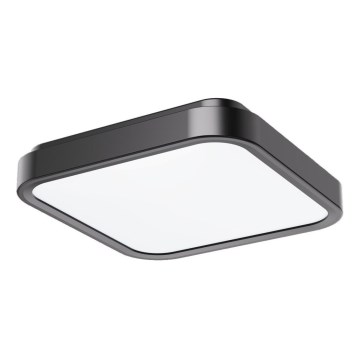 Rabalux - Plafón LED de baño LED/48W/230V IP44 4000K 42x42 cm negro