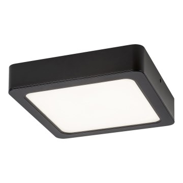 Rabalux - Plafón LED LED/15W/230V 4000K 16x16 cm negro