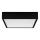Rabalux - Plafón LED LED/22W/230V 3000/4000/6000K 21x21 cm negro
