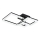 Rabalux - Plafón LED LED/22W/230V 3000/4000/6500K negro