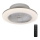 Rabalux - Plafón LED regulable con ventilador DALFON LED/36W/230V 3000-6000K + mando a distancia