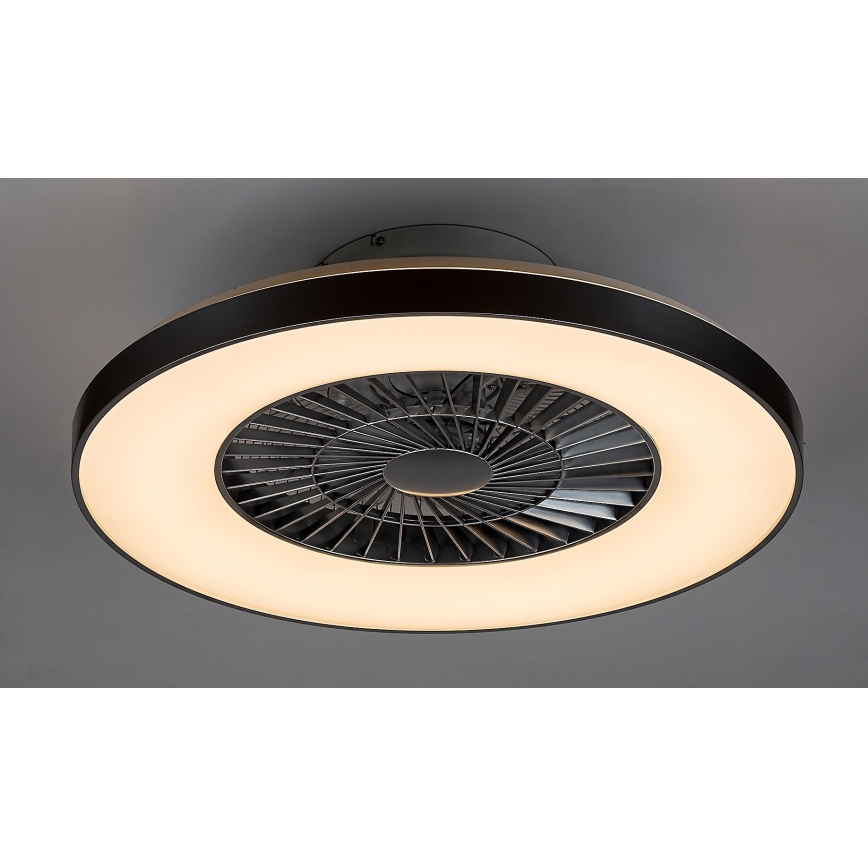 Rabalux - Plafón LED regulable con ventilador LED/40W/230V 3000-6500K + control remoto