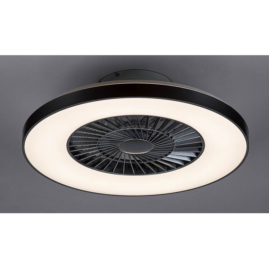Rabalux - Plafón LED regulable con ventilador LED/40W/230V 3000-6500K + control remoto