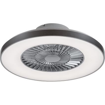 Rabalux - Plafón LED regulable con ventilador LED/40W/230V 3000-6500K + control remoto