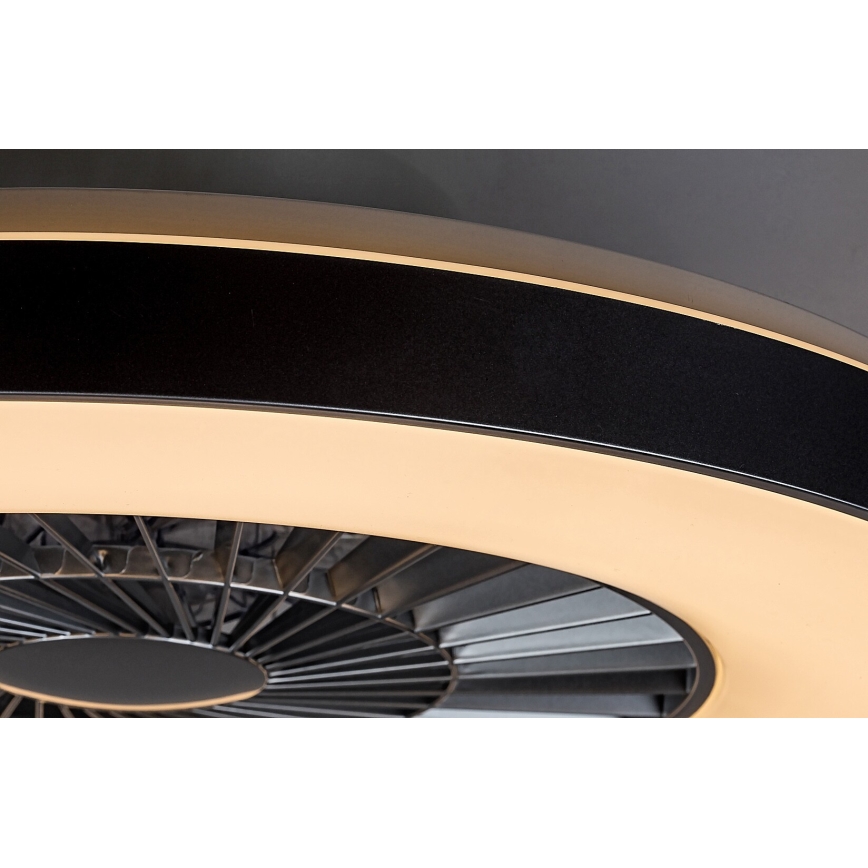Rabalux - Plafón LED regulable con ventilador LED/40W/230V 3000-6500K + control remoto