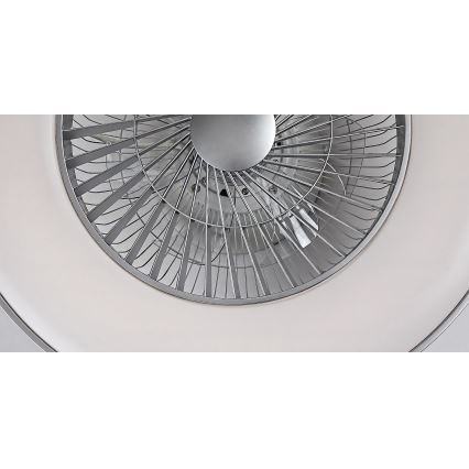 Rabalux - Plafón LED Regulable con ventilador LED/40W/230V + CR 3000-6500K