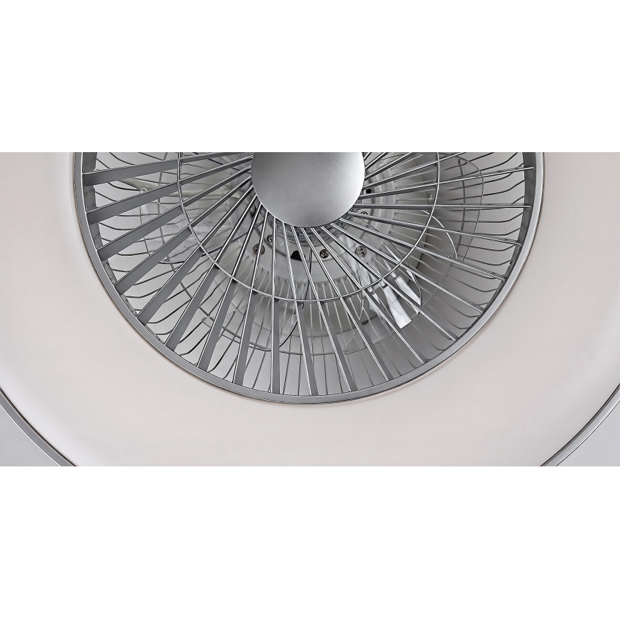 Rabalux - Plafón LED regulable con ventilador LED/40W/230V 3000-6500K + control remoto