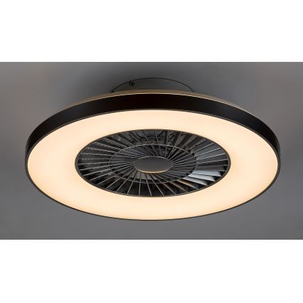 Rabalux - Plafón LED Regulable con ventilador LED/40W/230V + CR 3000-6500K