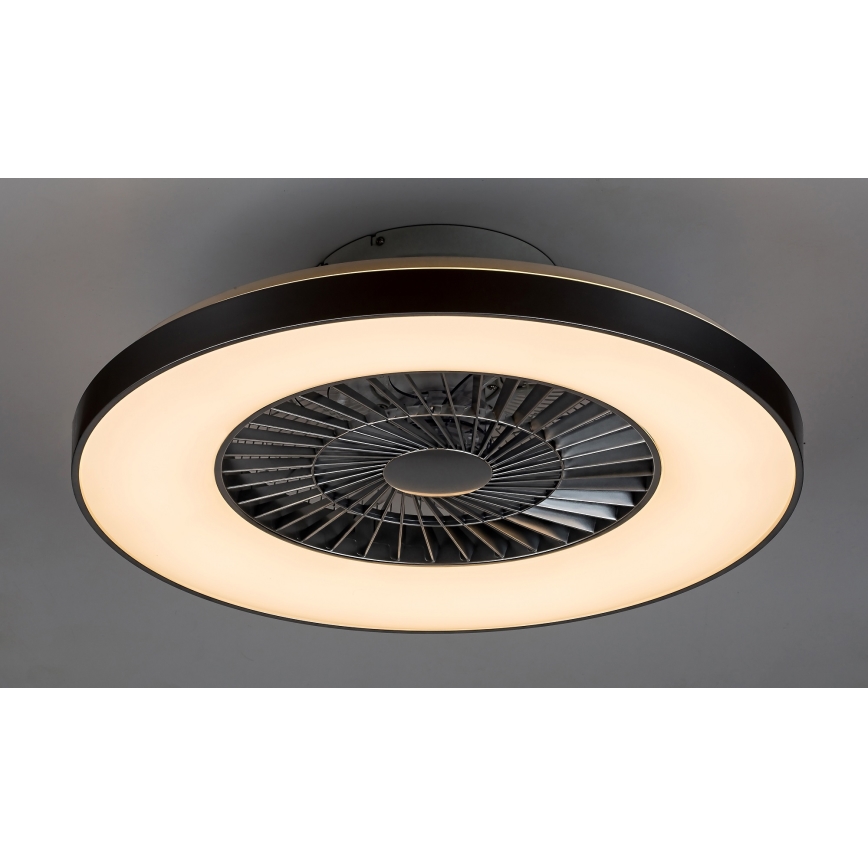 Rabalux - Plafón LED regulable con ventilador LED/40W/230V 3000-6500K + control remoto