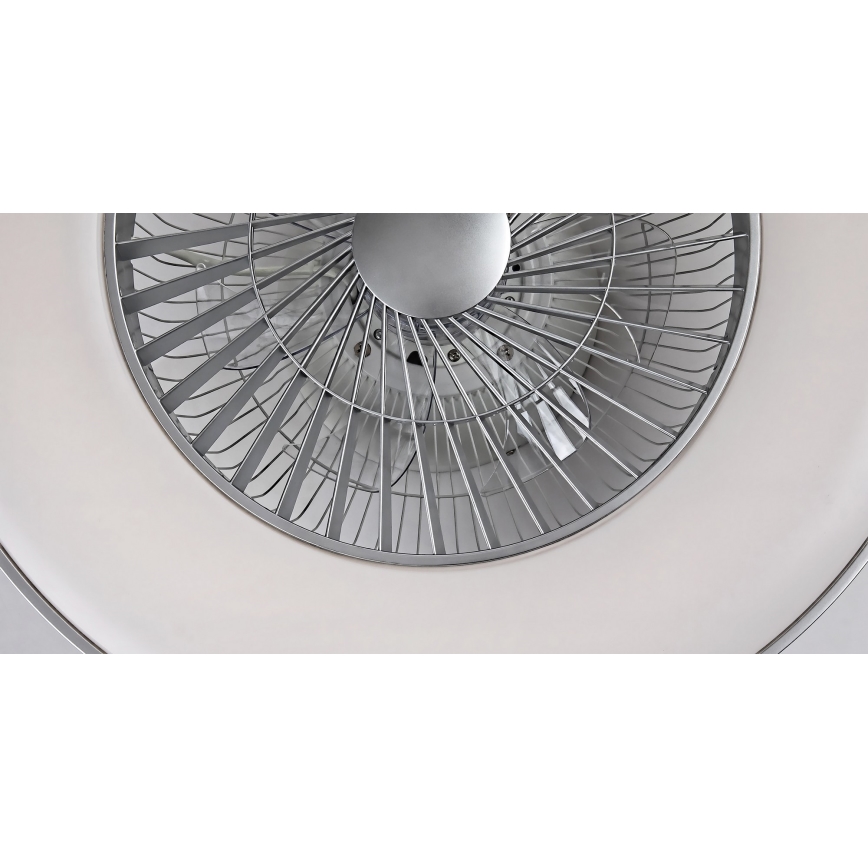 Rabalux - Plafón LED regulable con ventilador LED/40W/230V 3000-6500K + control remoto