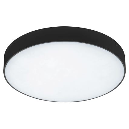 Rabalux - Plafón LED Regulable LED/18W/230V 3000-6000K IP44 negro