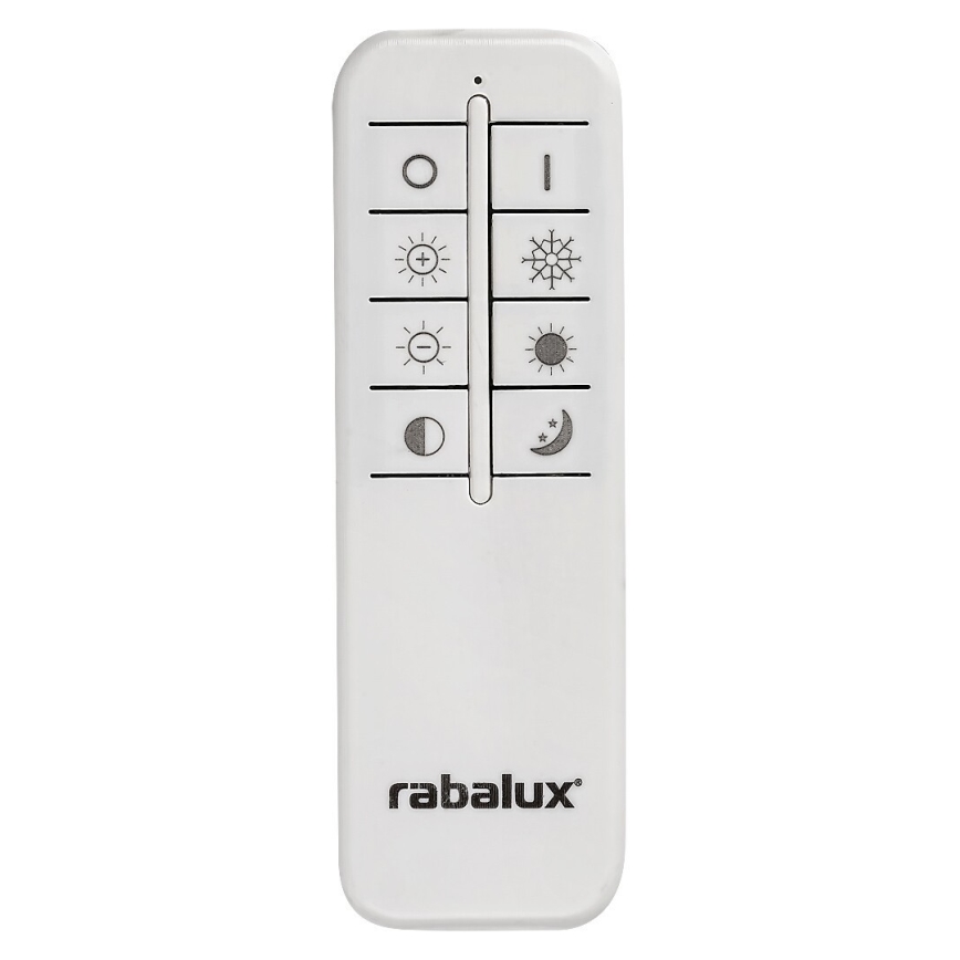 Rabalux - Plafón LED regulable LED/50W/230V 3000-6000K + control remoto