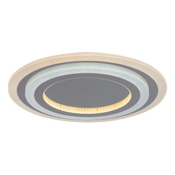 Rabalux - Plafón LED regulable LED/56W/230V 3000/4000/6000K cromo mate + control remoto