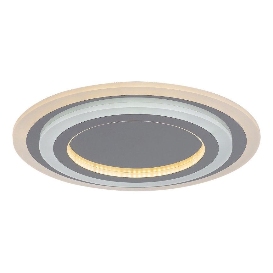 Rabalux - Plafón LED regulable LED/56W/230V 3000/4000/6000K cromo mate + control remoto