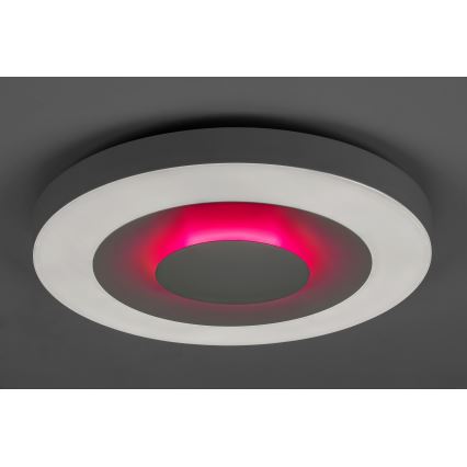Rabalux - Plafón LED RGB regulable LED/40W/230V 3000-6000K + control remoto