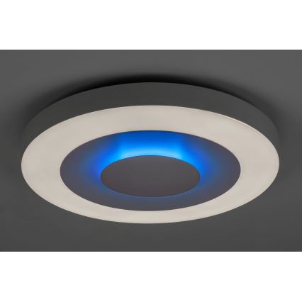 Rabalux - Plafón LED RGB regulable LED/40W/230V 3000-6000K + control remoto