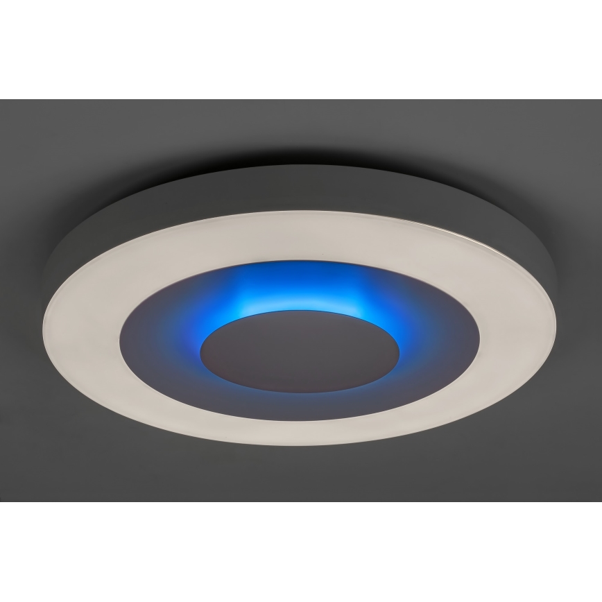Rabalux - Plafón LED RGB regulable LED/40W/230V 3000-6000K + control remoto